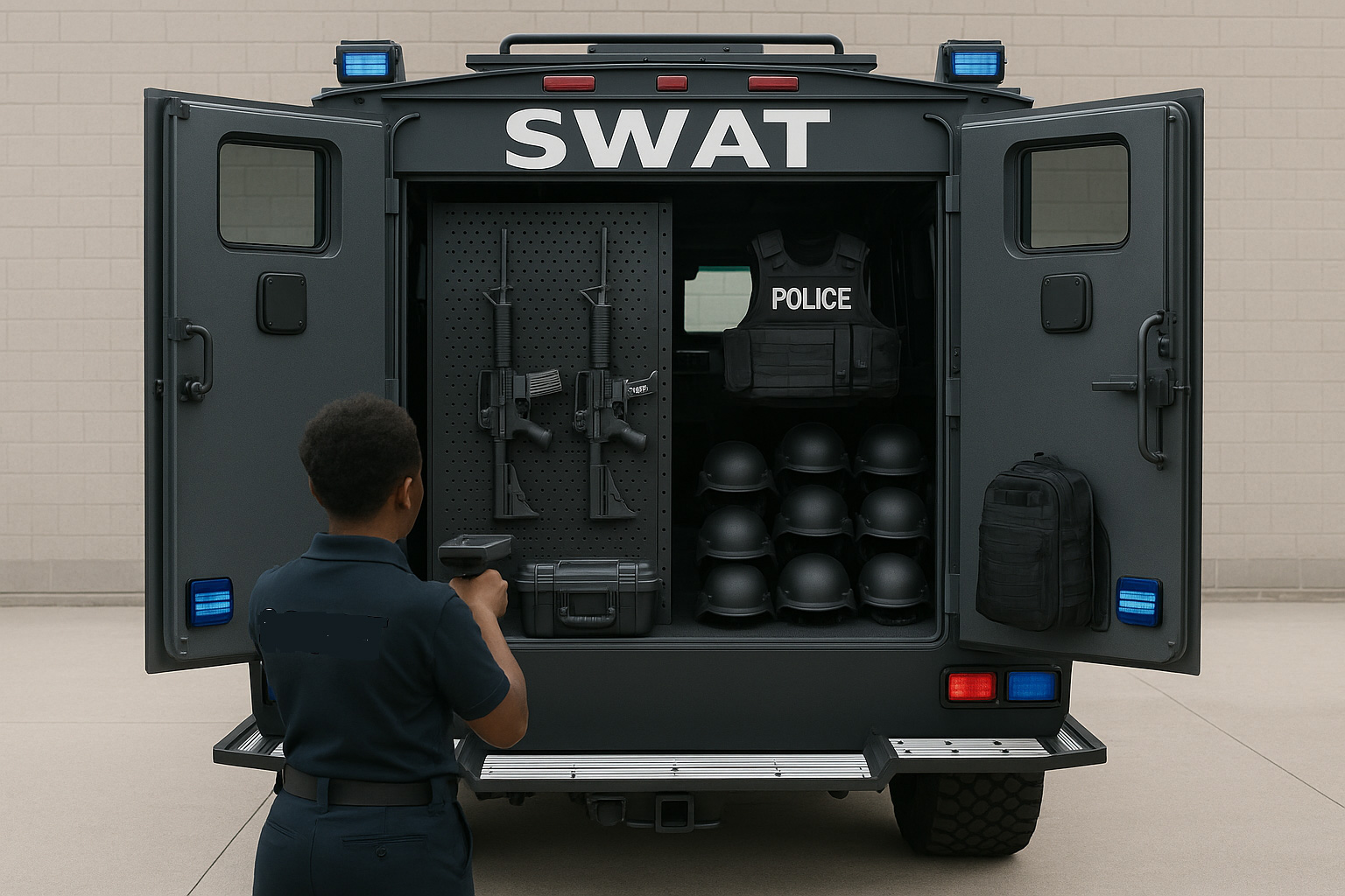 Scanning weapons in smart inventory